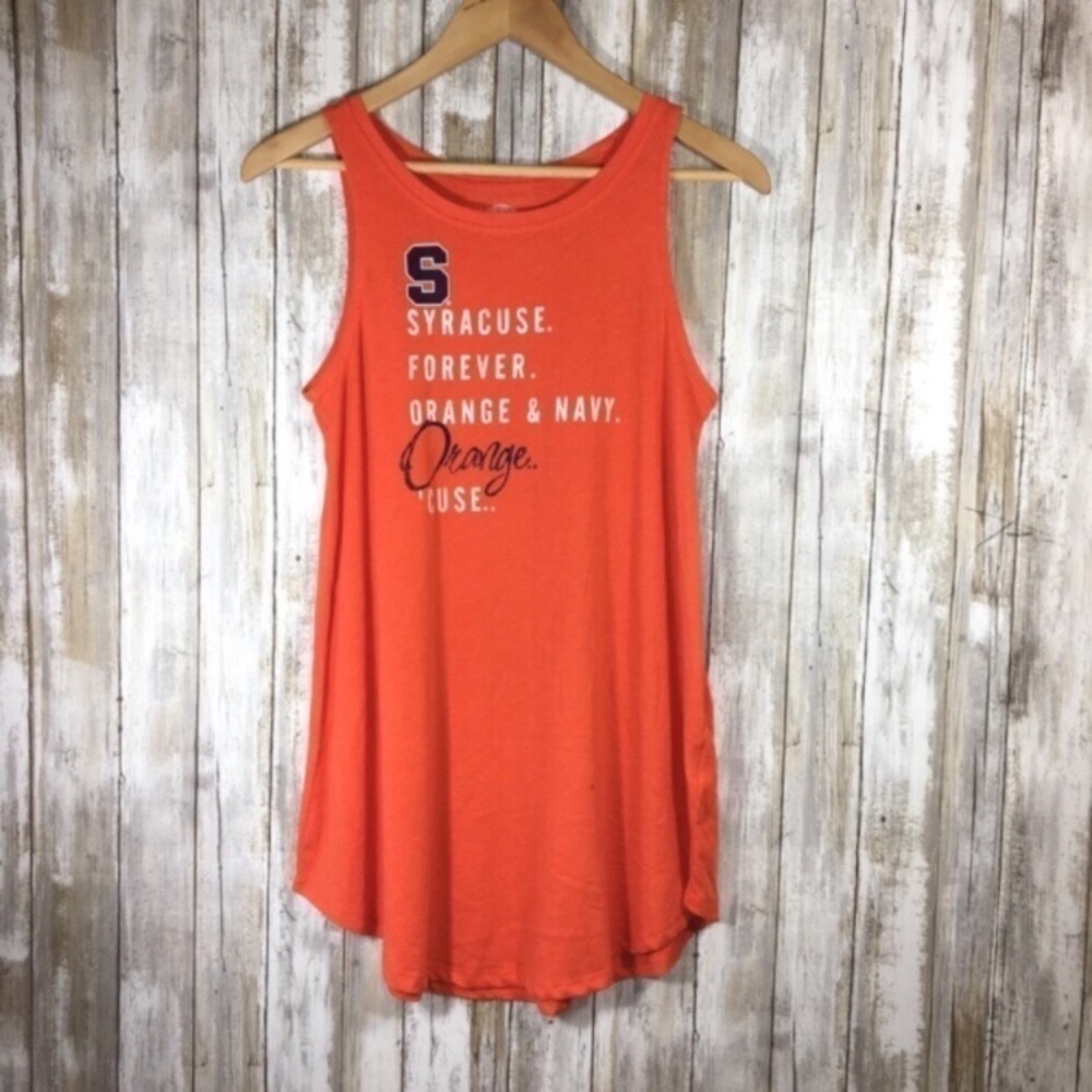 Syracuse Orange Tank Top Women’s Small NCAA Script Graphic Tee